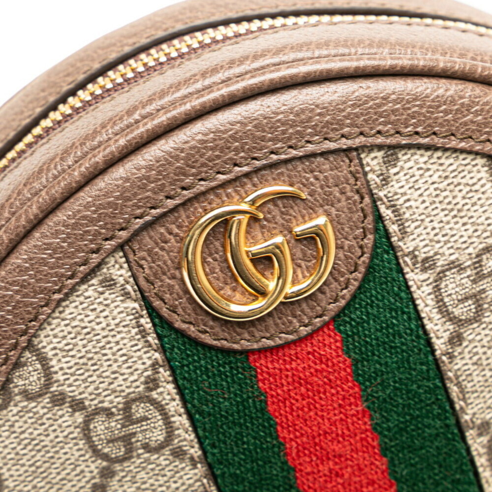 GUCCI Authentic Brown Leather Backpack - Picture 5 of 10